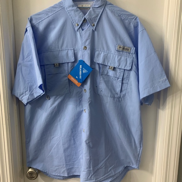 Columbia Other - Columbia Men's Light Blue Casual Button Down Shirt